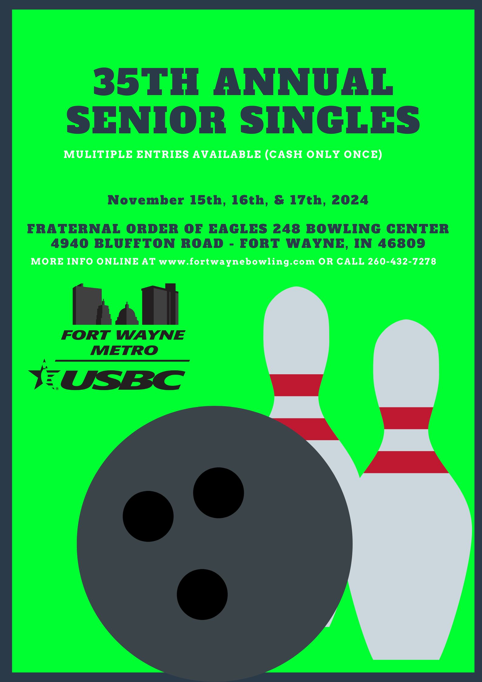 2024-11-15 Fort Wayne Metro USBC - SENIOR SINGLES - FLYER