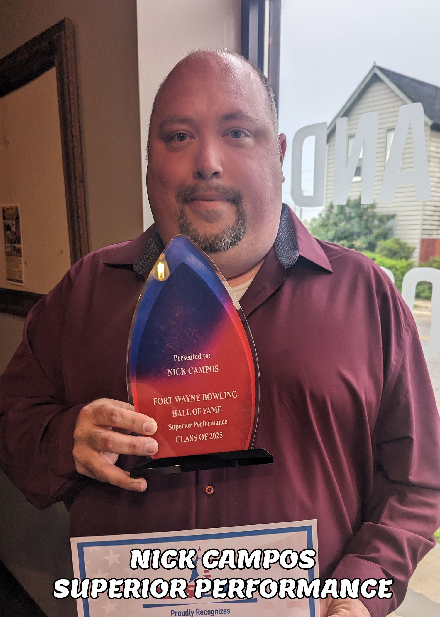 2025-05-12 Fort Wayne Metro HALL OF FAME - NICK CAMPOS 2025-05-12 Fort Wayne Metro HALL OF FAME - NICK CAMPOS